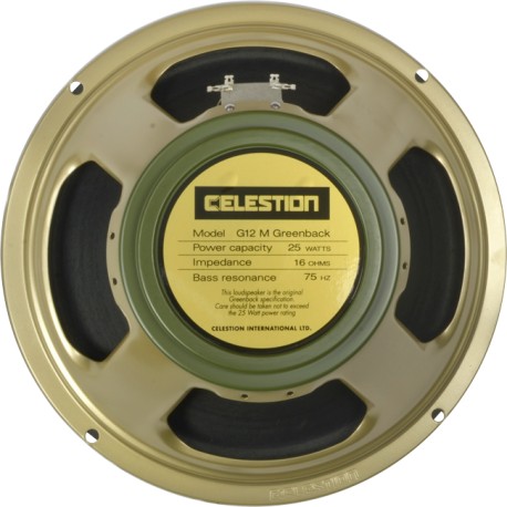 G12M Greenback 16 ohm